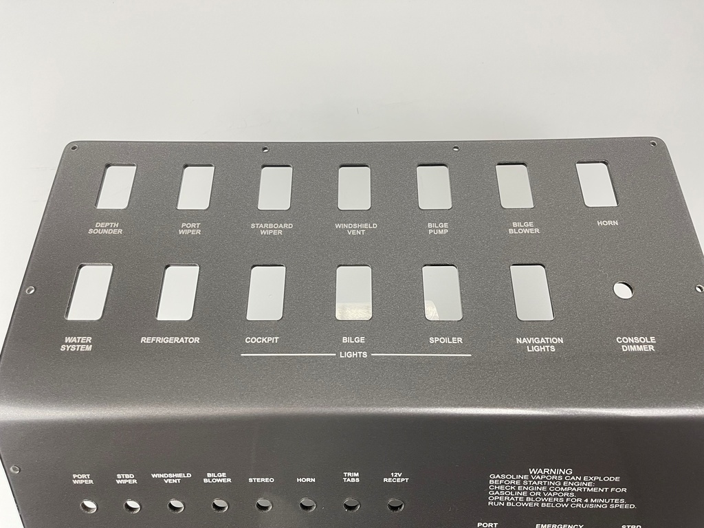 さラバンダ 300 Sundancer Switch Panel Only 1994-1997 | Flounder Pounder